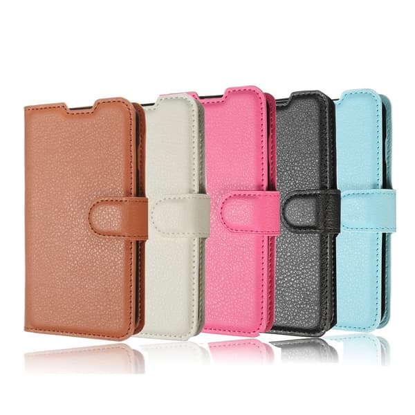 Magnetisk PU læder Flip Stand Case Cover Card Slot Pung til Wiko Sunny/B Kool