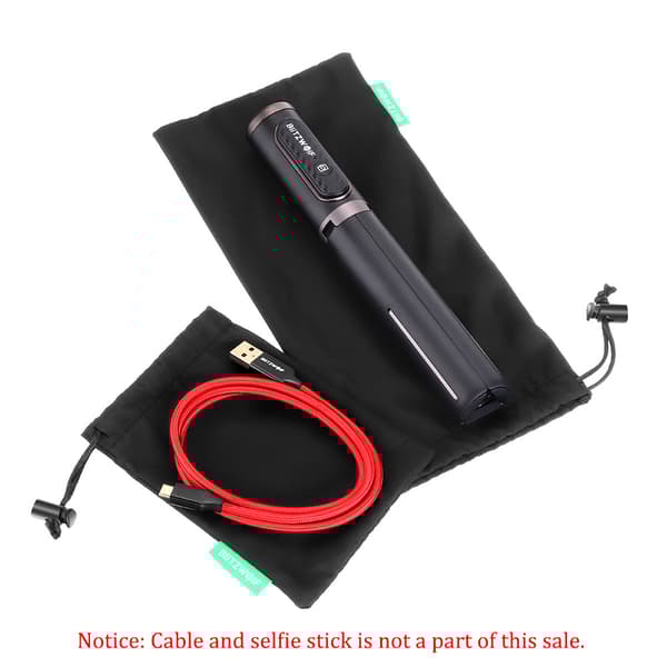1/2/3/4/5 STK BlitzWolf BW-ST1 Bærbar Kabelorganisering Hovedtelefon Opbevaringstaske til Kabelhovedtelefon Power Bank Selfie Sticks