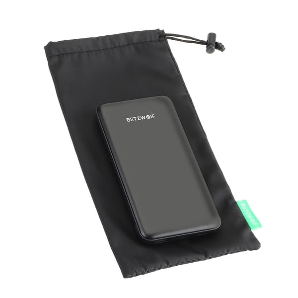 1/2/3/4/5 STK BlitzWolf BW-ST1 Bærbar Kabelorganisering Hovedtelefon Opbevaringstaske til Kabelhovedtelefon Power Bank Selfie Sticks