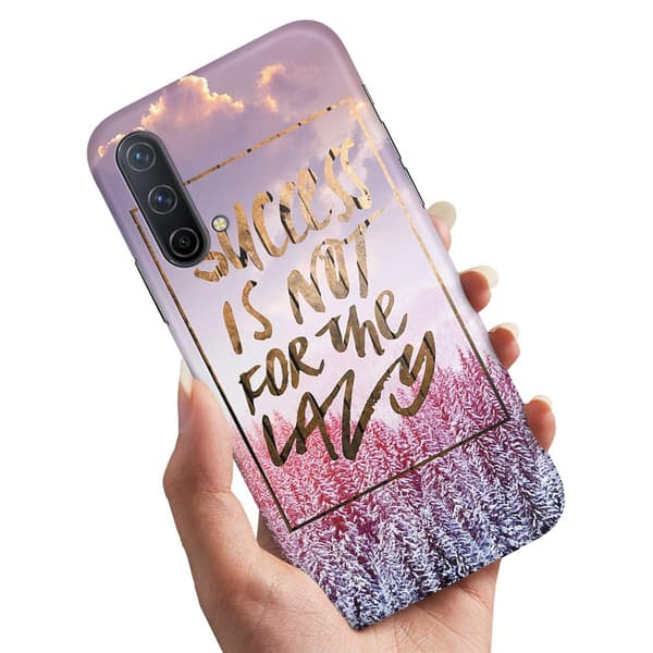 OnePlus Nord CE 5G - Cover/Mobilcover Success Not Lazy