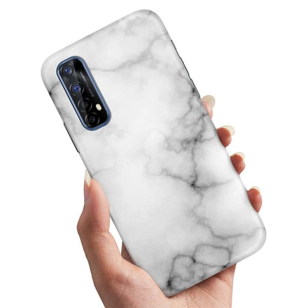 Realme 7 - Deksel/Mobildeksel Marmor