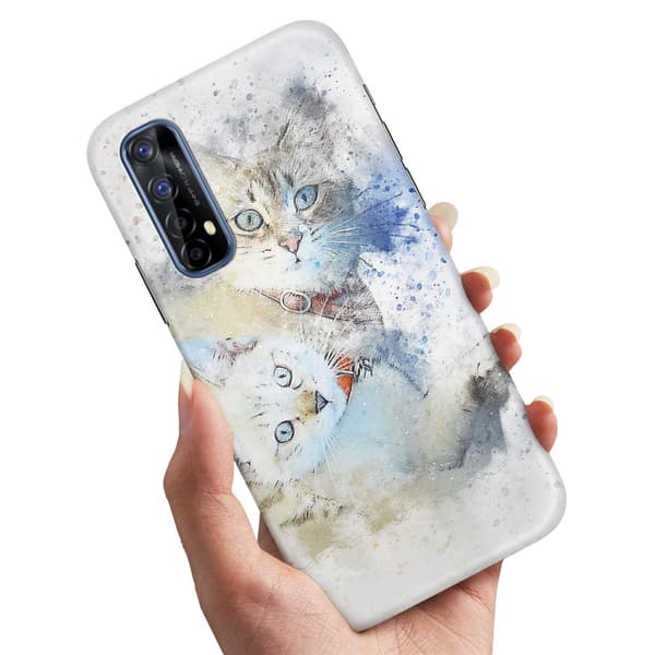 Realme 7 - Deksel/Mobildeksel Katter