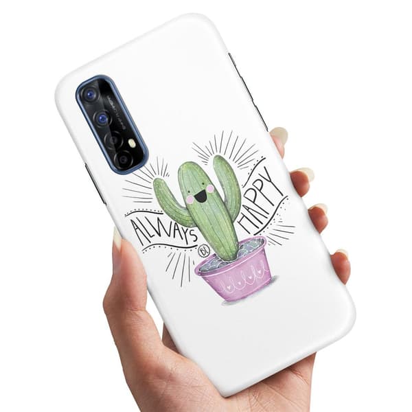 Realme 7 - Kuoret/Suojakuori Happy Cactus