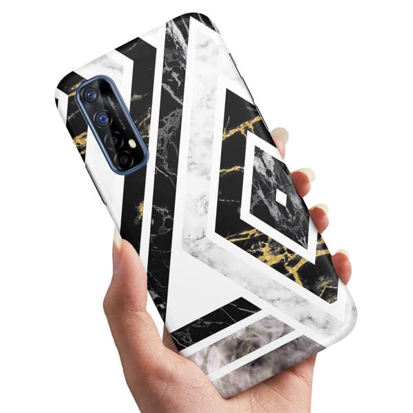 Realme 7 - Deksel/Mobildeksel Krokete Mønster