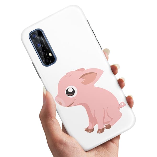 Realme 7 - Cover/Mobilcover Minigris