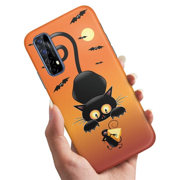 Realme 7 - Cover/Mobilcover Kat og Mus