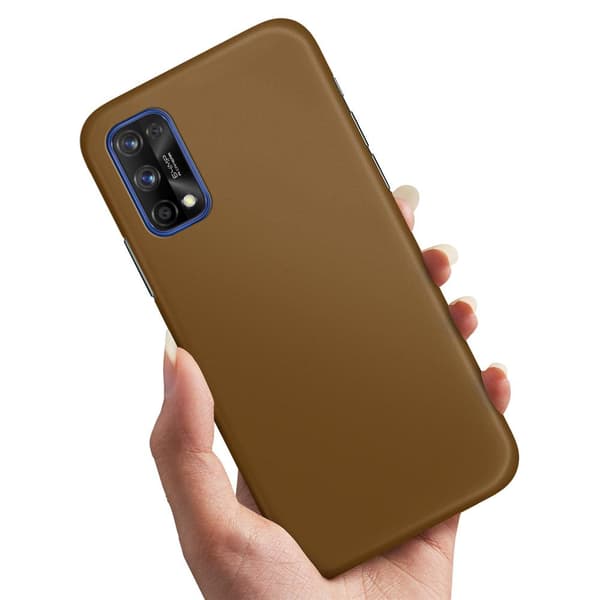 Realme 7 Pro - Deksel/Mobildeksel Brun