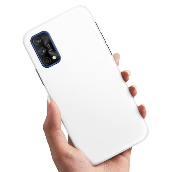 Realme 7 Pro - Cover/Mobilcover Hvid