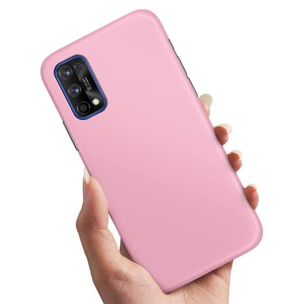 Realme 7 Pro - Deksel/Mobildeksel Lyserosa