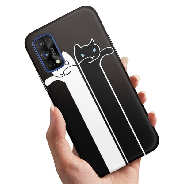 Realme 7 Pro - Cover/Mobilcover Langstrakte Katte