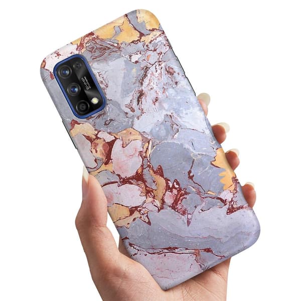 Realme 7 Pro - Deksel/Mobildeksel Marmor