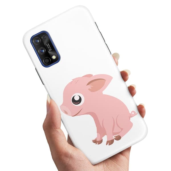 Realme 7 Pro - Cover/Mobilcover Minigris