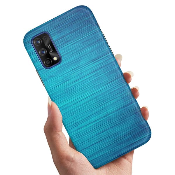 Realme 7 Pro - Deksel/Mobildeksel Ripet Tekstur