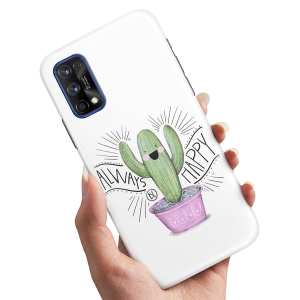 Realme 7 Pro - Deksel/Mobildeksel Happy Cactus