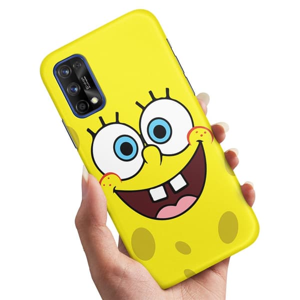 Realme 7 Pro - Cover/Mobilcover Svampebob