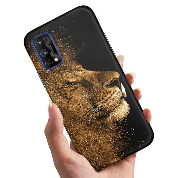 Realme 7 Pro - Deksel/Mobildeksel Lion