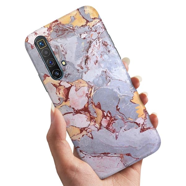 Realme X3 SuperZoom - Cover/Mobilcover Marmor