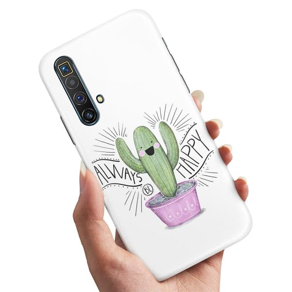 Realme X3 SuperZoom - Deksel/Mobildeksel Happy Cactus