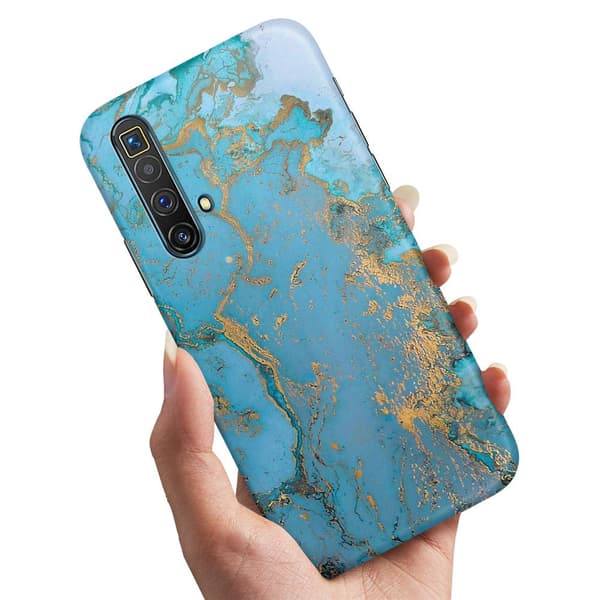Realme X3 SuperZoom - Cover/Mobilcover Marmor