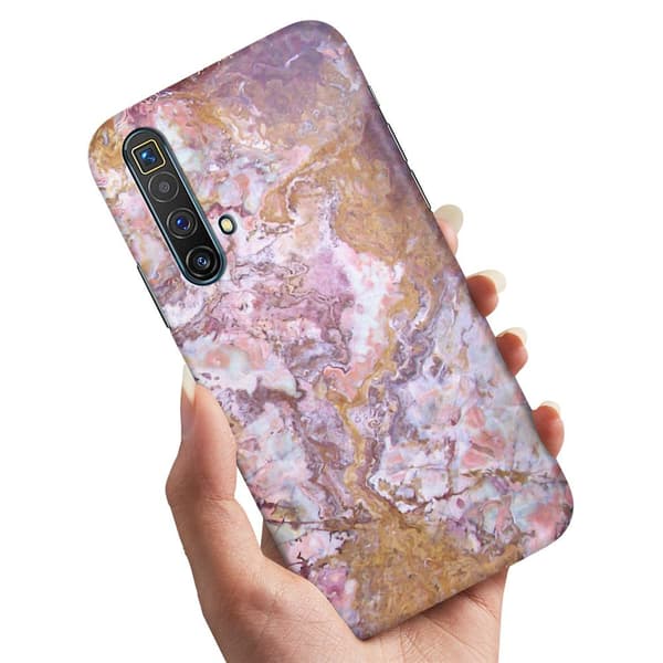 Realme X3 SuperZoom - Cover/Mobilcover Marmor