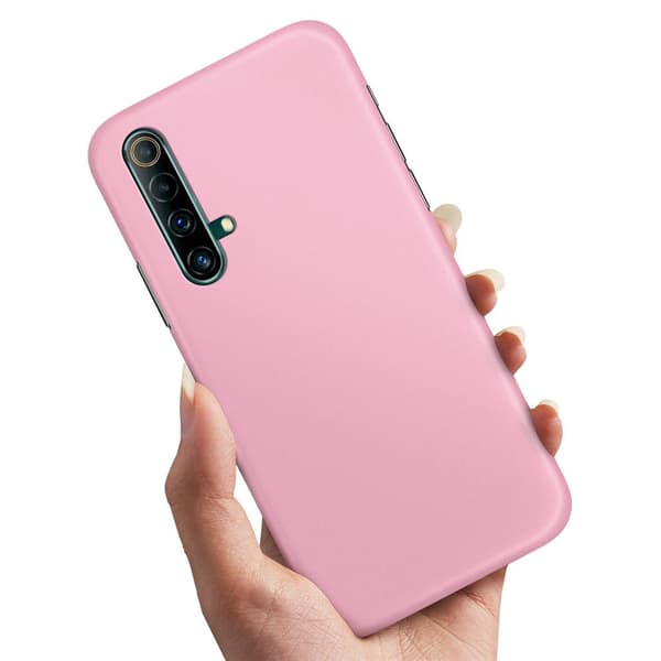 Realme X50 - Kuoret/Suojakuori Vaaleanpunainen