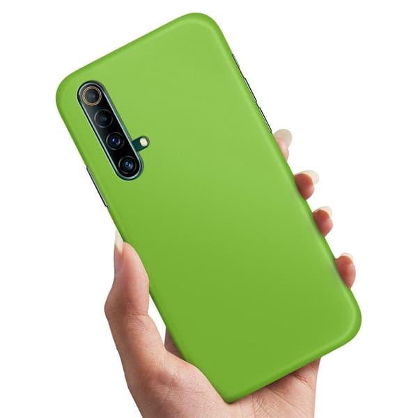 Realme X50 - Cover/Mobilcover Limegrøn