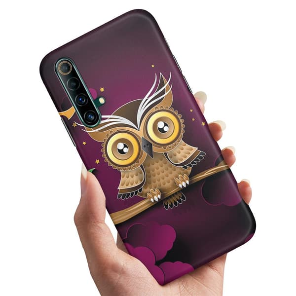 Realme X50 - Kuoret/Suojakuori Vaaleanruskea Pöllö