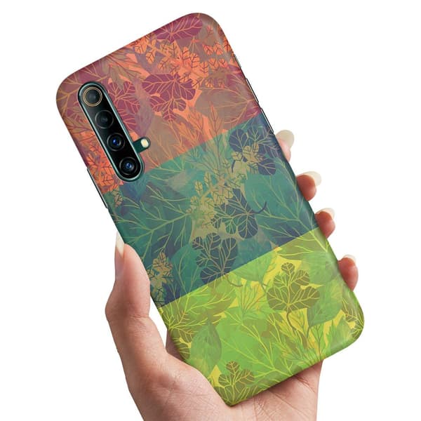 Realme X50 - Cover/Mobilcover Bladmønster