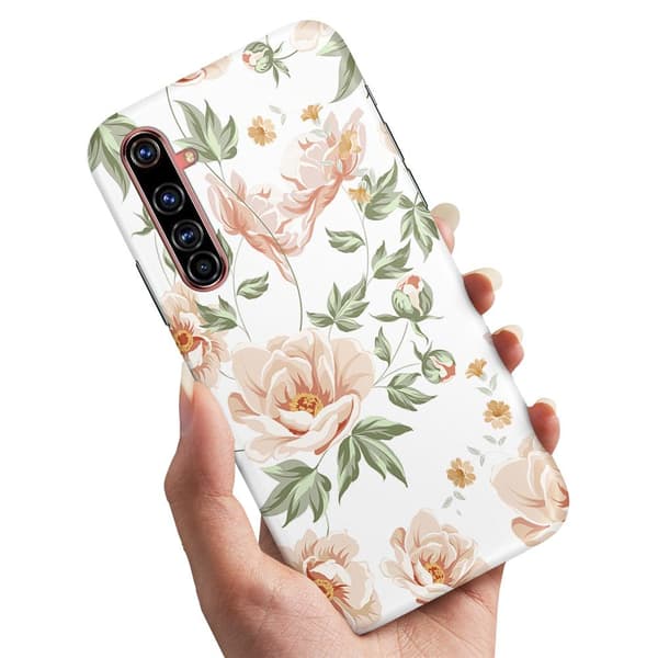 Realme X50 Pro - Deksel/Mobildeksel Blomstermønster