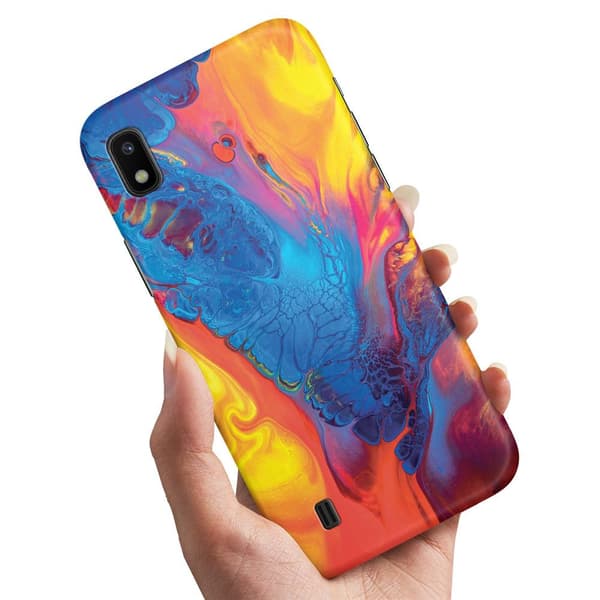 Samsung Galaxy A10 - Deksel/Mobildeksel Marmor