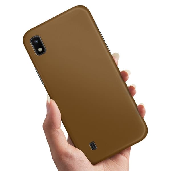 Samsung Galaxy A10 - Deksel/Mobildeksel Brun