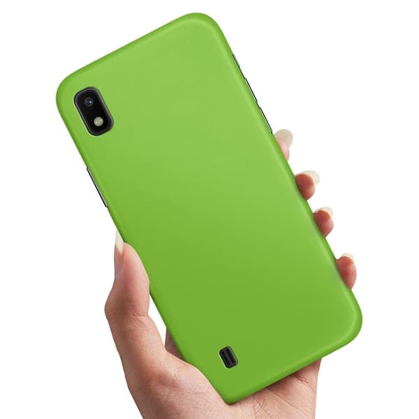 Samsung Galaxy A10 - Deksel/Mobildeksel Limegrønn