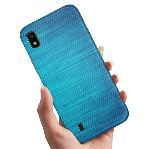 Samsung Galaxy A10 - Deksel/Mobildeksel Ripet Tekstur