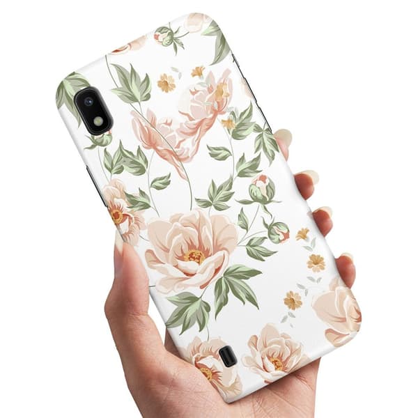 Samsung Galaxy A10 - Deksel/Mobildeksel Blomstermønster
