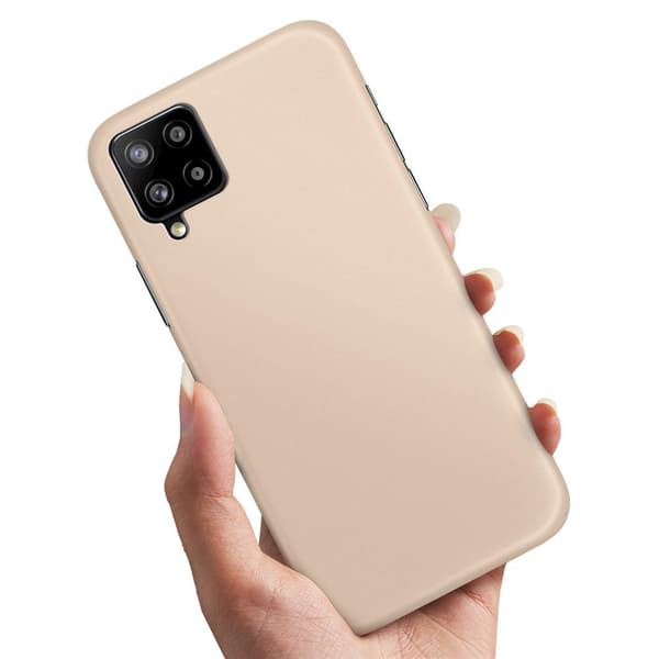 Samsung Galaxy A12 - Kuoret/Suojakuori Beige