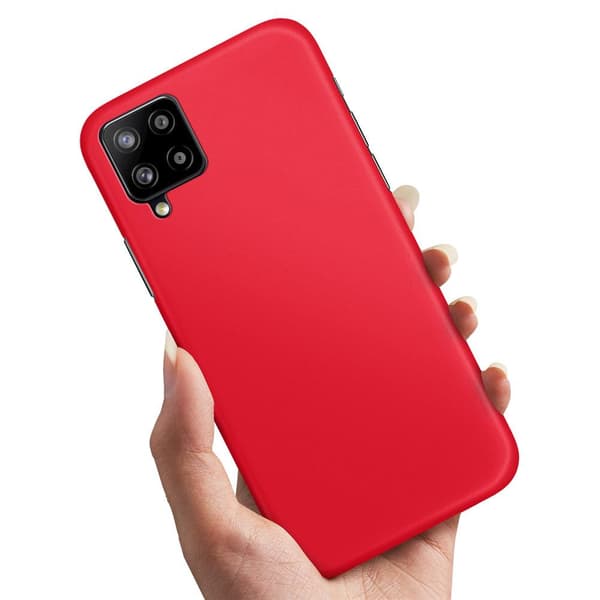 Samsung Galaxy A12 - Kuoret/Suojakuori Punainen
