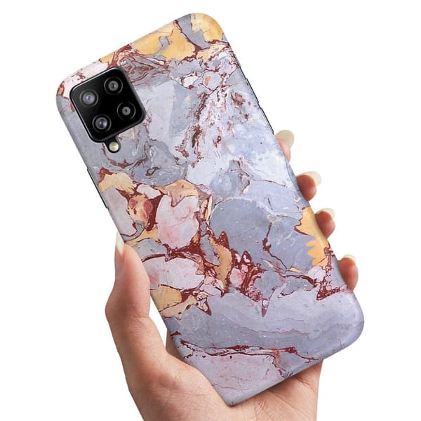 Samsung Galaxy A12 - Kuoret/Suojakuori Marmori