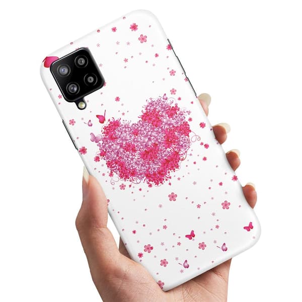 Samsung Galaxy A12 - Kuoret/Suojakuori Kukan Sydän