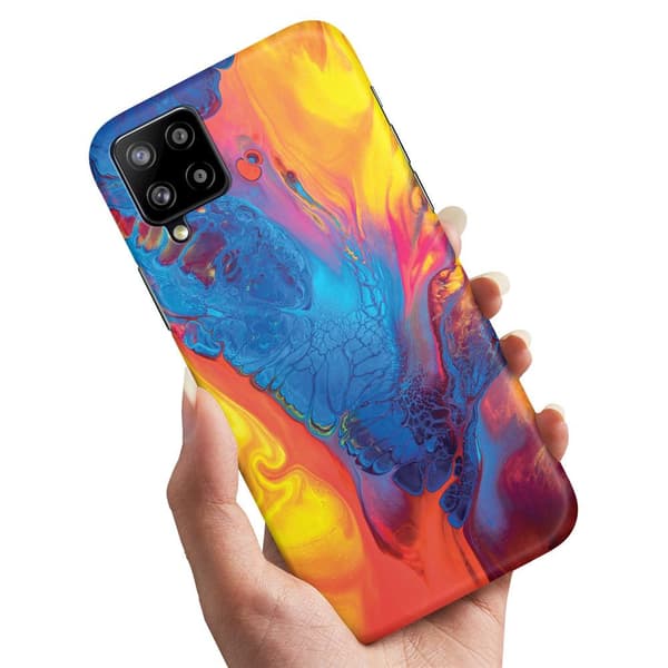 Samsung Galaxy A12 - Kuoret/Suojakuori Marmori