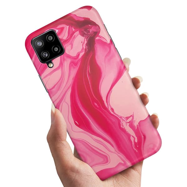 Samsung Galaxy A12 - Cover/Mobilcover Marmor
