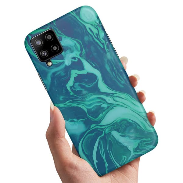 Samsung Galaxy A12 - Kuoret/Suojakuori Marmori