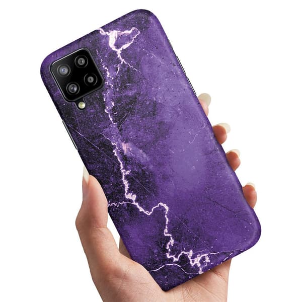 Samsung Galaxy A12 - Deksel/Mobildeksel Marmor