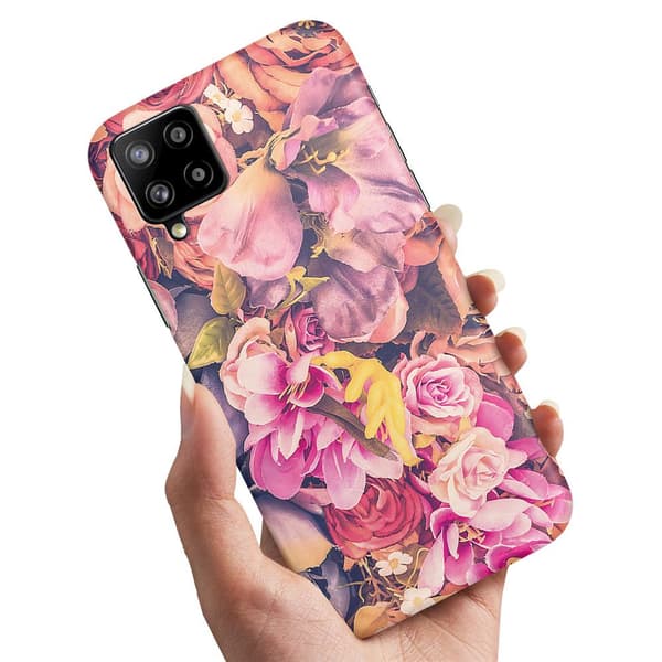 Samsung Galaxy A12 - Kuoret/Suojakuori Roses