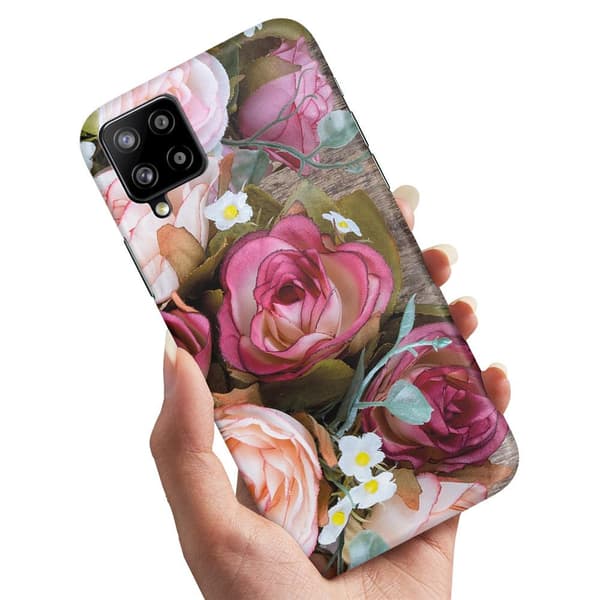 Samsung Galaxy A12 - Kuoret/Suojakuori Kukat