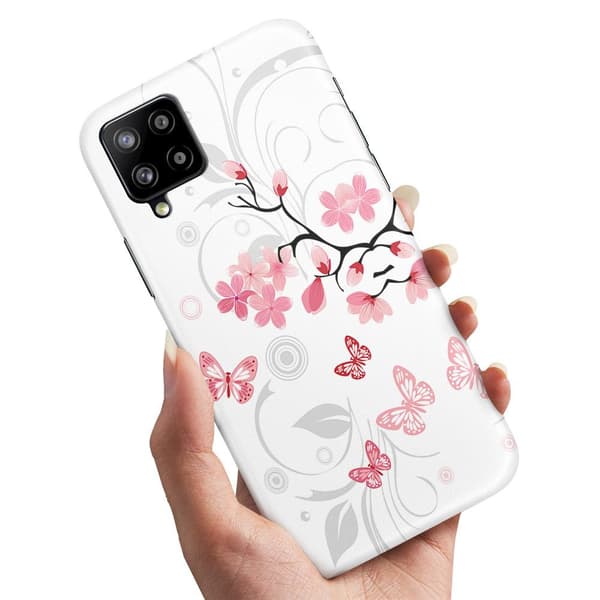 Samsung Galaxy A12 - Cover/Mobilcover Naturligt Mønster