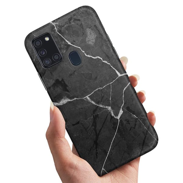 Samsung Galaxy A21s - Deksel/Mobildeksel Marmor