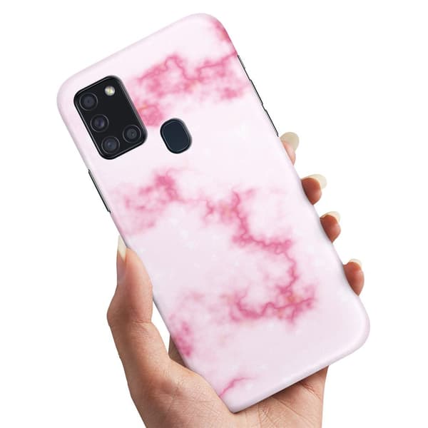 Samsung Galaxy A21s - Kuoret/Suojakuori Marmori