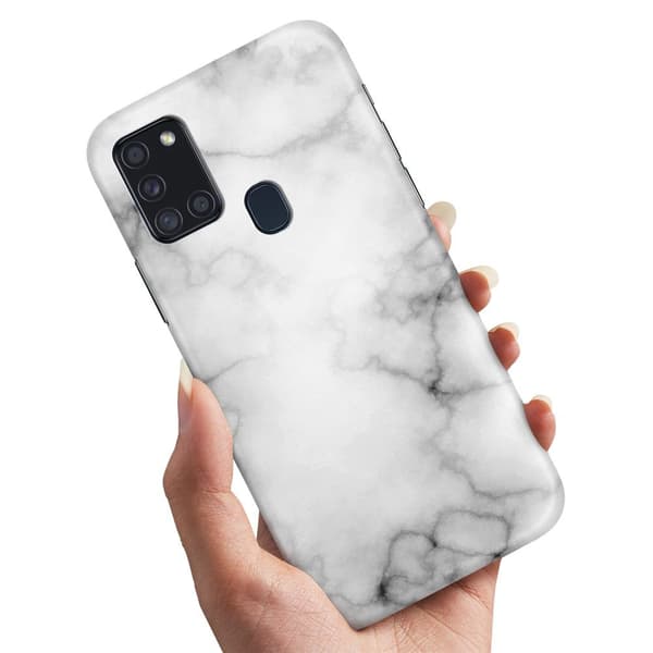 Samsung Galaxy A21s - Kuoret/Suojakuori Marmori