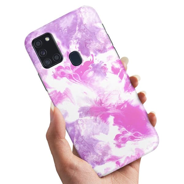 Samsung Galaxy A21s - Skal/Mobilskal Marmor