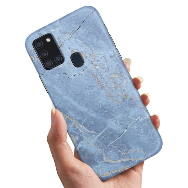 Samsung Galaxy A21s - Deksel/Mobildeksel Marmor